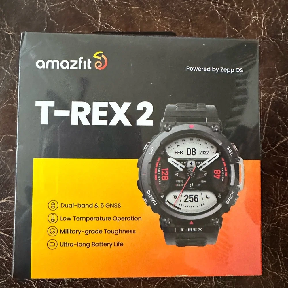 Amazfit T-Rex 2‎ Smartwatch - Black NEW!!